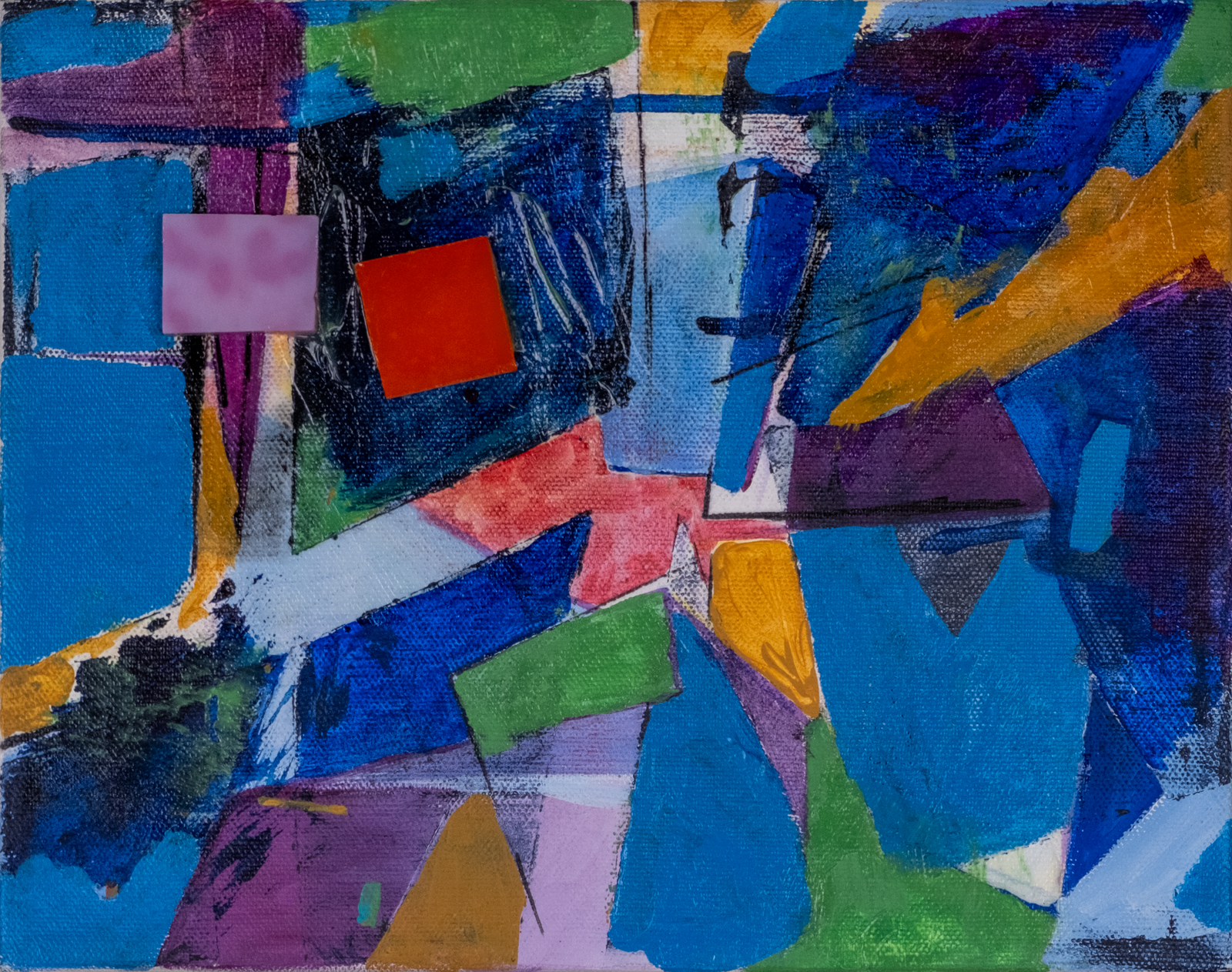 Blues, purples and adoring colors all piled up into an exciting catastrophe