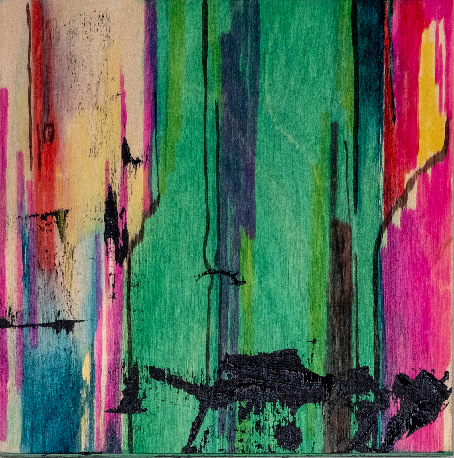Colorful expression of nothing special