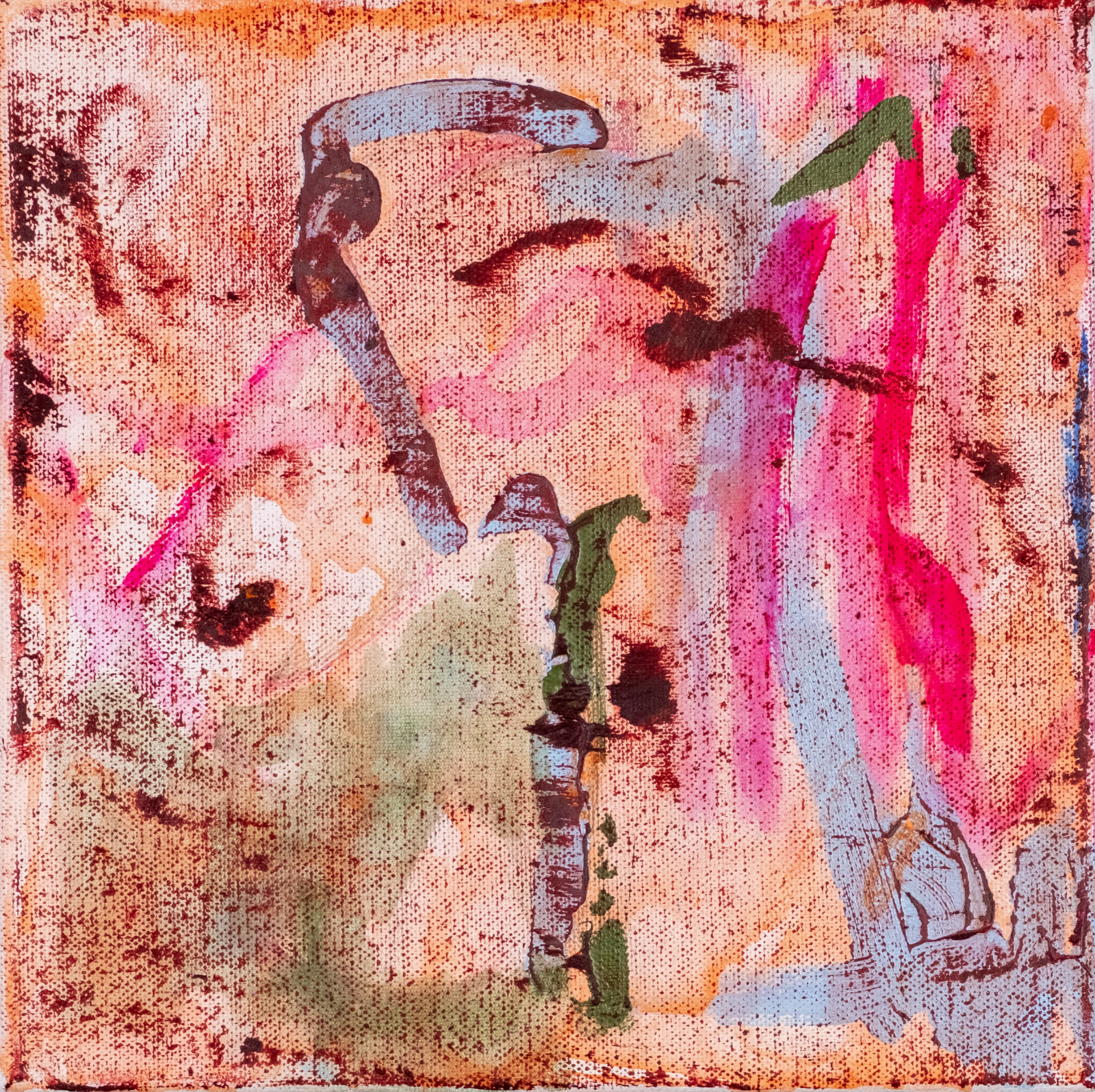 A texture and expression of dislike and the want to distance